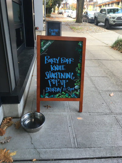 Burly Burr popup at Russell's Tavern